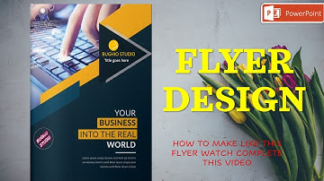 "Creating a Custom Flyer Design in PowerPoint"