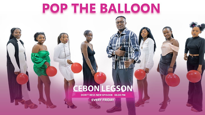 MAGIC MATCH | POP THE BALLOON RWANDA  EP 41 Umukobwa arakaje umuhungu turabakiza