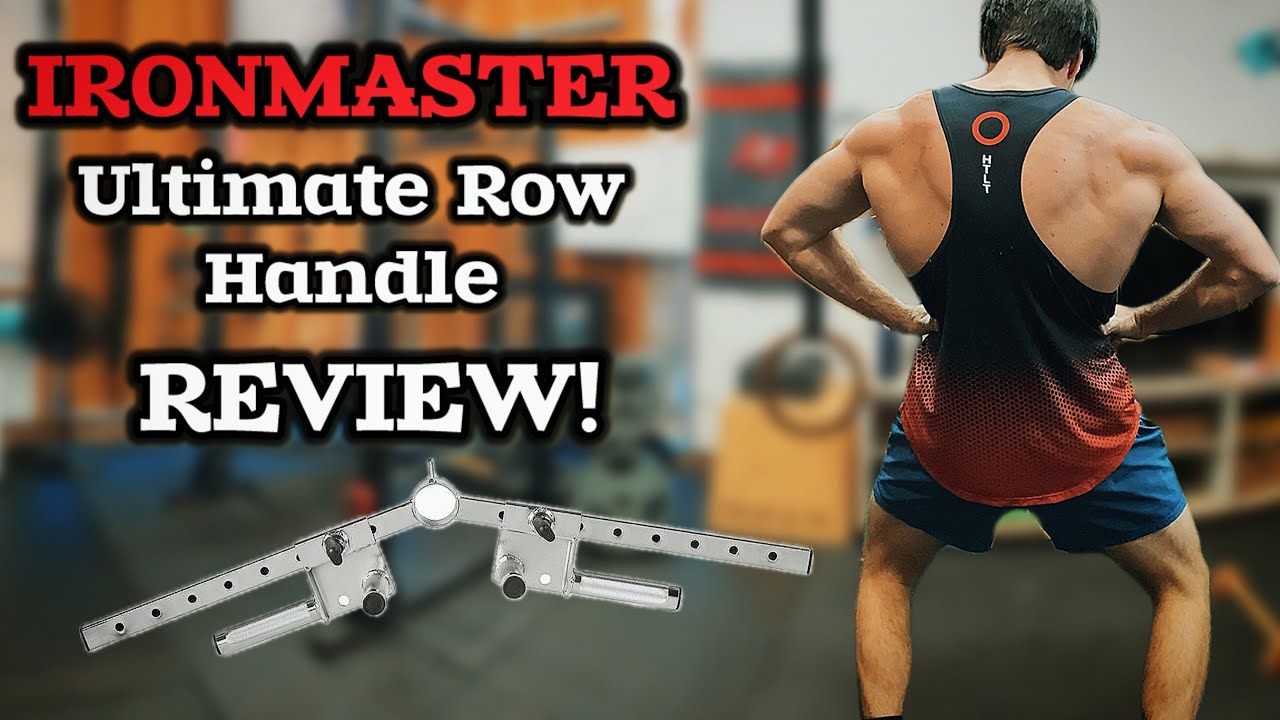 Ironmaster Ultimate Row Handle Product Review! Exclusive Garage Gym Equipment