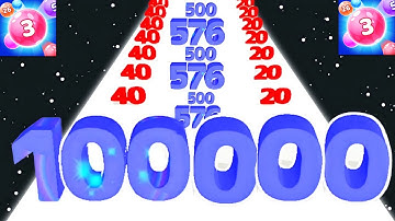 Number Master vs Jelly Run 2048 - NumberRun Infinity ( Max Level ) Update 14