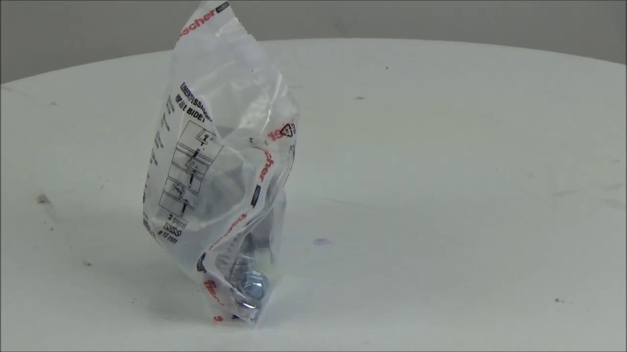 Fissaggio Nascosto Fischer WB 5 NH - Per Water E Bidet A Pavimento, Foro Ø20, Con Viti E Staffe - Foto 4