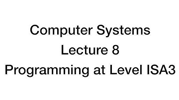 CoSc 330 5thEd Lecture 8