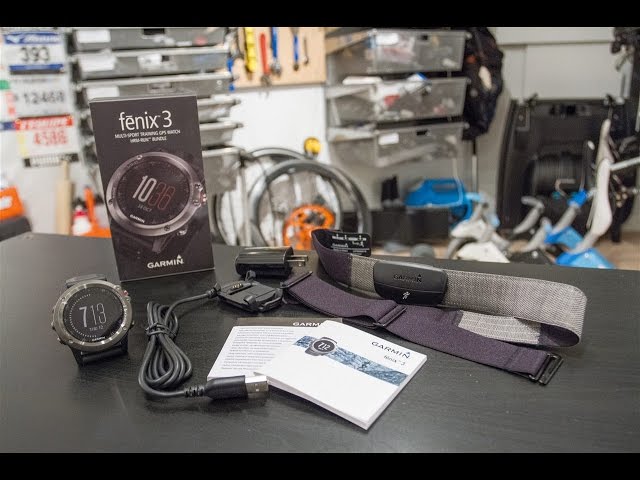 Garmin Fenix3 Unboxing