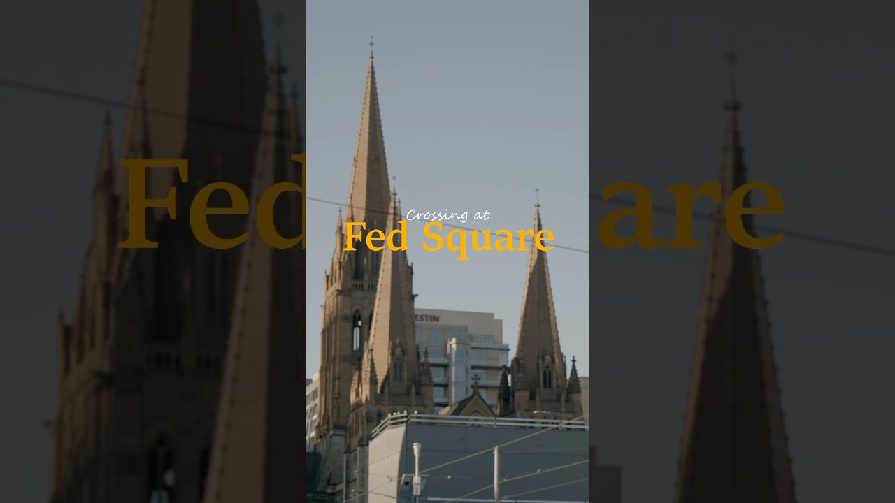 The heart of Melbourne at Federation Square 