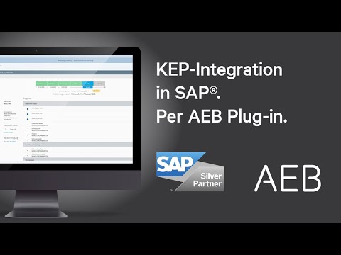 Carrier-Integration für SAP®: Anbindung von KEP-Diensten wie DHL per AEB Plug-in
