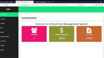 School Fees Management System in PHP With Source Code