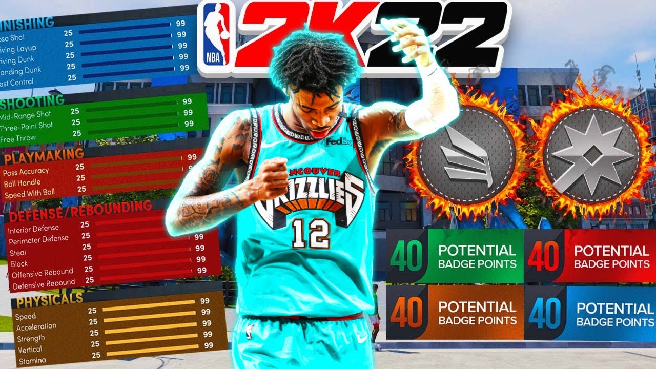 *New* "GLITCHED" JA MORANT BUILD IN NBA 2K22 NEXT GEN!!! BEST PG BUILD