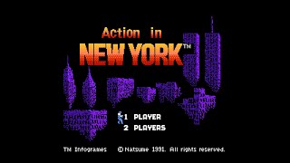 Nes Longplay 120 Action In New York Eu