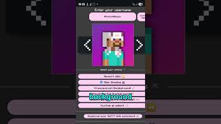 How to Get Custom Minecraft PFP on Mobile #shorts #minecraft #pfp