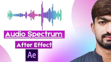 How to make Audio Spectrum in After Effect | Create Audio Visualizer | Waveform effect | Hindi/Urdu