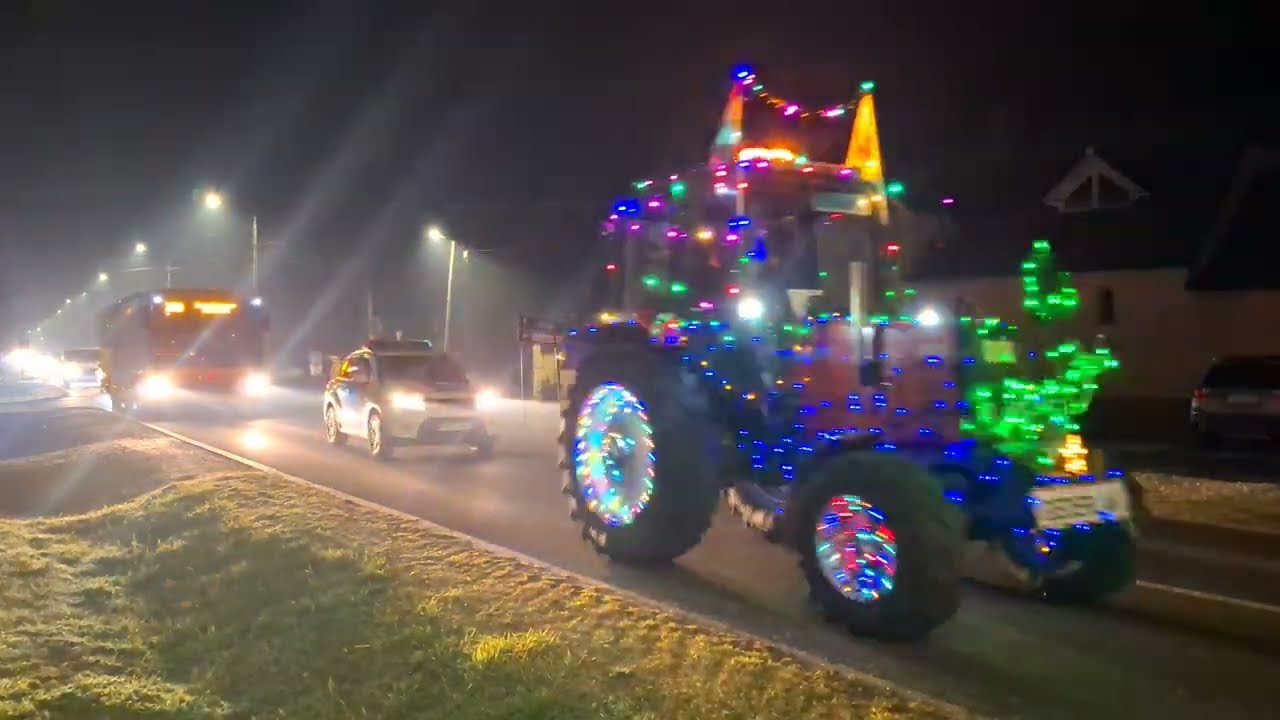 Dunamenti Óévbúcsúztató traktoros felvonulás - 2024.12.29.