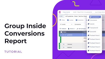 Group inside conversions report