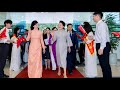 彭丽媛和越南主席夫人潘氏清心参观国家大学/Peng Liyuan and the Vietnamese President’s wife visited the National University