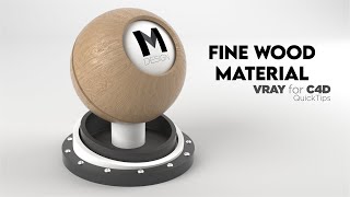 Vray for Cinema4d Quick Tips #05: Realistic Fine Wood PT.1