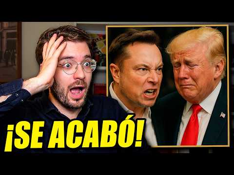 ELON MUSK ABANDONA A TRUMP. TODO ESTÁ ESTALLANDO.