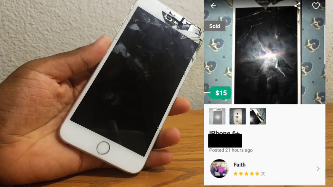 $10 iPhone 6 PLUS From Offerup! (Restoration) - YouTube