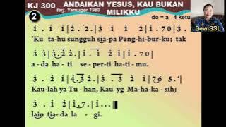 Kj 300 - Andaikan Yesus Kau Bukan Milikku Cover DewiSSL