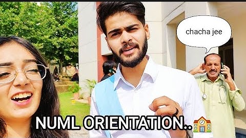 NUML ORIENTATION DAY 2022:  #numl #ilayaraja #vlogs #pakistan #viral
