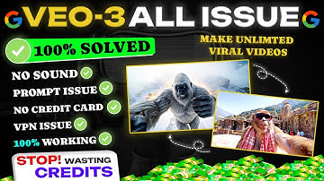 Veo 3 Problems Solved Step-by-Step Process | Stop Wasting Credits Now!