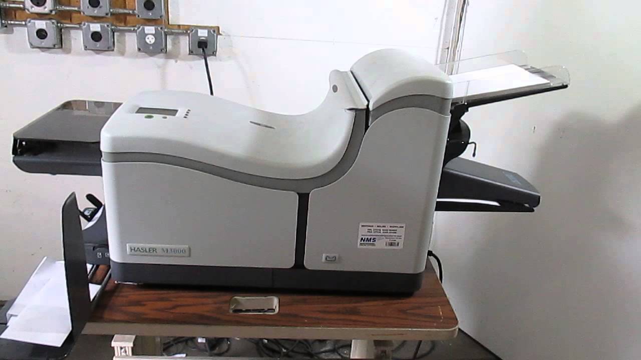 Hasler M3000 Envelope Feeder Sealer YouTube