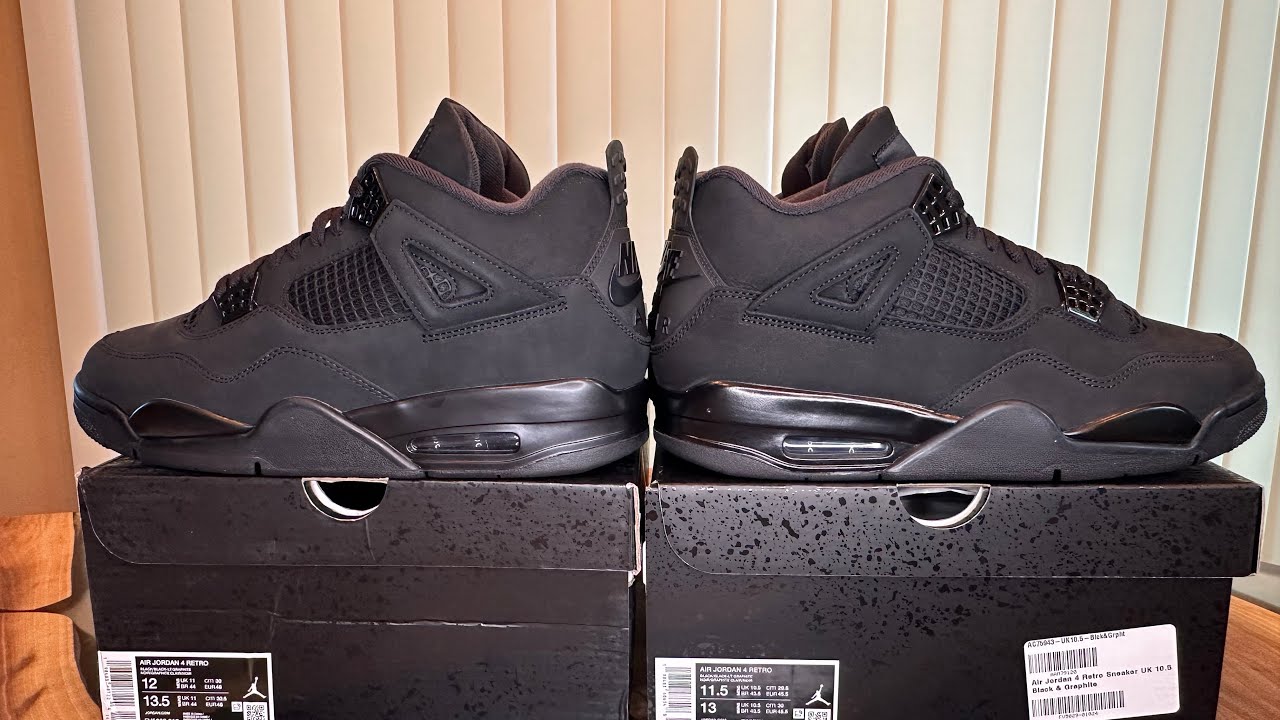 Jordan 4 Black Cat 2025 - Ultimate Legit Check Guide - YouTube