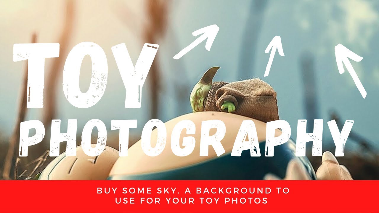Советы и рекомендации по фотосъемке игрушек: Фоны — Купите небо