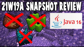 Faster Java! 1.17 Minecraft Cave Update (21w19a Review)