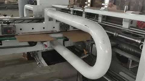 Carton Stitching machine :automatic stitching and gluing folding machinery