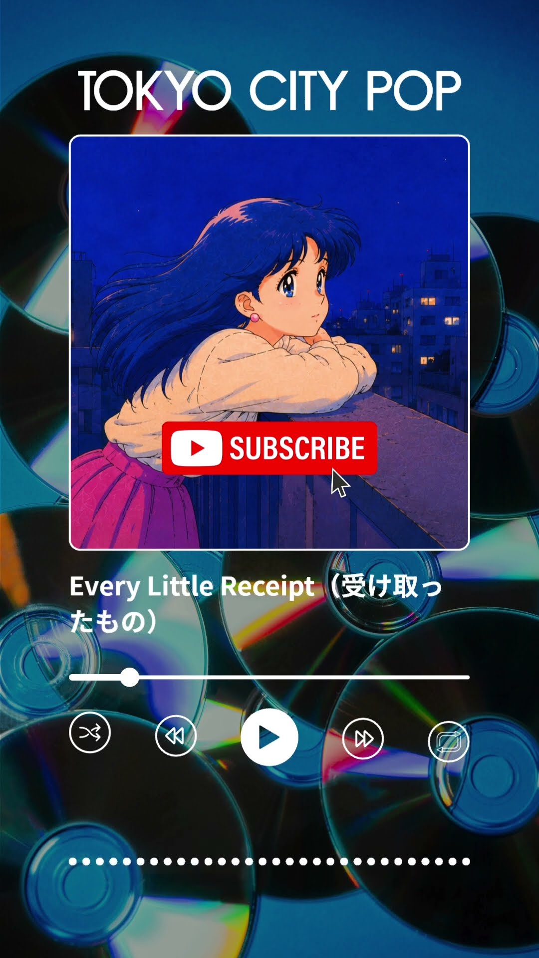 80s Japanese City Pop｜Every Little Receipt (受け取ったもの