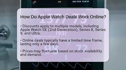 How Do Apple Watch Deals Work Online? - Talking Tech Trends