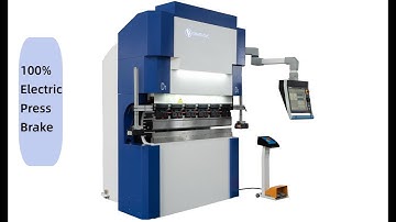 100% Electric Press Brake Machine 40Ton 1300mm DA66T 3D Controller, Small Servo Press Brake