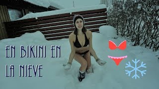 En bikini en la nieve | Luli en Finlandia