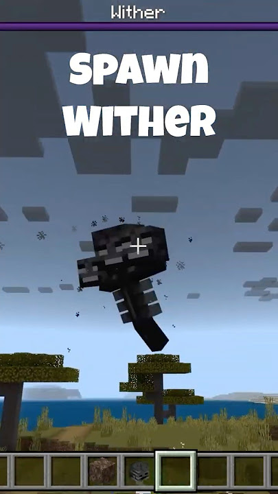 Download lagu How to spawn the wither in minecraft