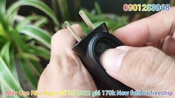 170k Freeship Máy Cạo Râu New Fullbox 2 Lưỡi Dao Tự Mài tích hợp sạc - Ngon Bổ Rẻ bền bỉ 0901253968