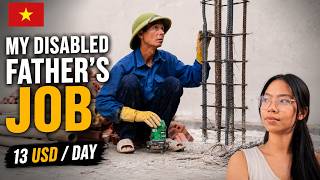 My Disabled Father and His Job Every Day for 20+Years|The Raw Reality of Earning LowIncome inVietnam