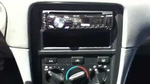 2000 Toyota Camry Pioneer DEH-1300MP Cd player Aux AL & ED