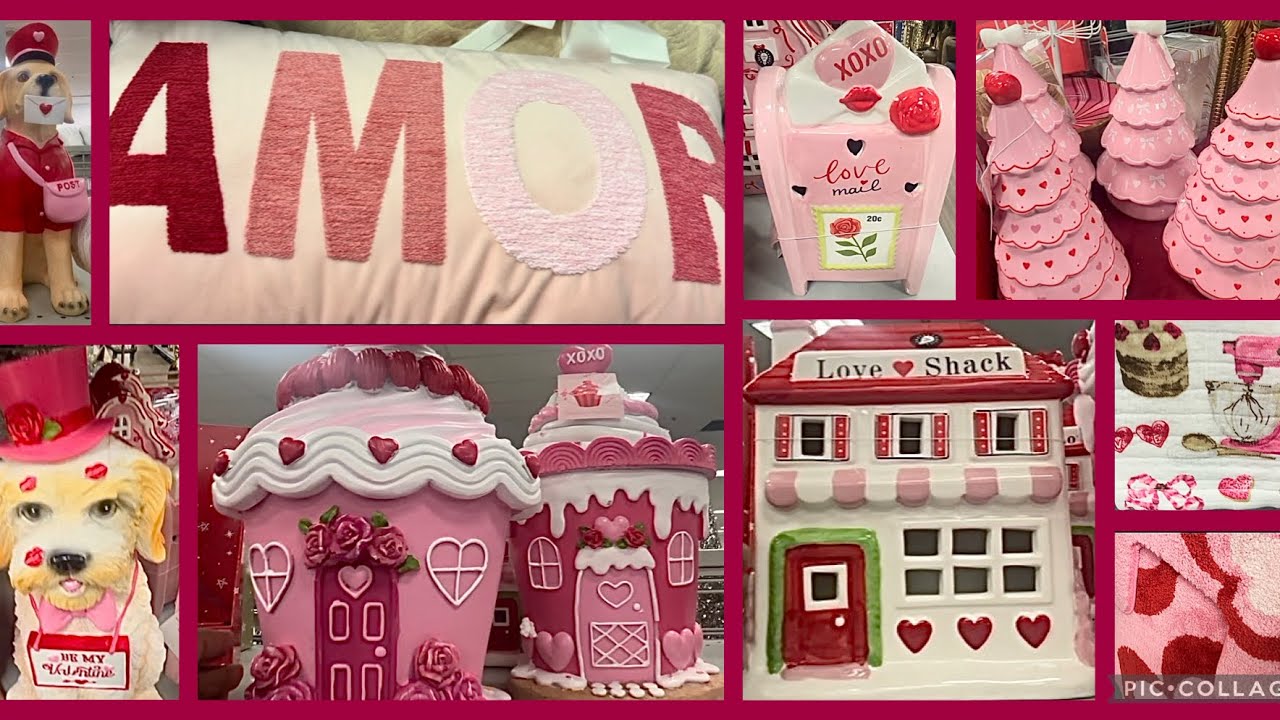 Burlington Valentine’s Decor!  Shop w me!