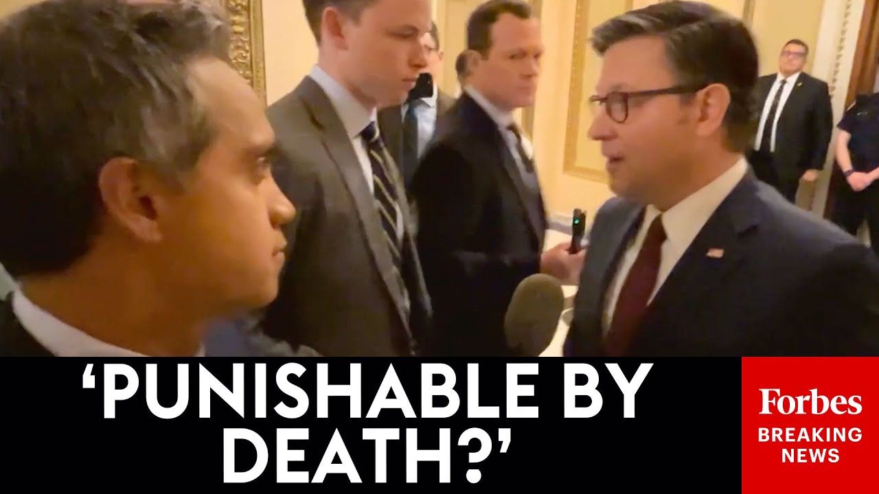 BREAKING NEWS: Johnson Pressed Over Trump's Suggestion Dem Politicians Should Get Death Penalty