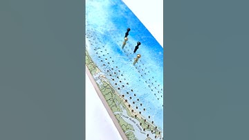 Game On!  Plum Island Cribbage with Epoxy Pour #gamenight