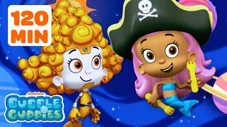 Molly & Deema Play Pirates and Aliens! | Bubble Guppies