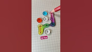 Vẽ một đường nối các giọt nước từ 1 đến 10 #iqtest #quiz #games #shorts