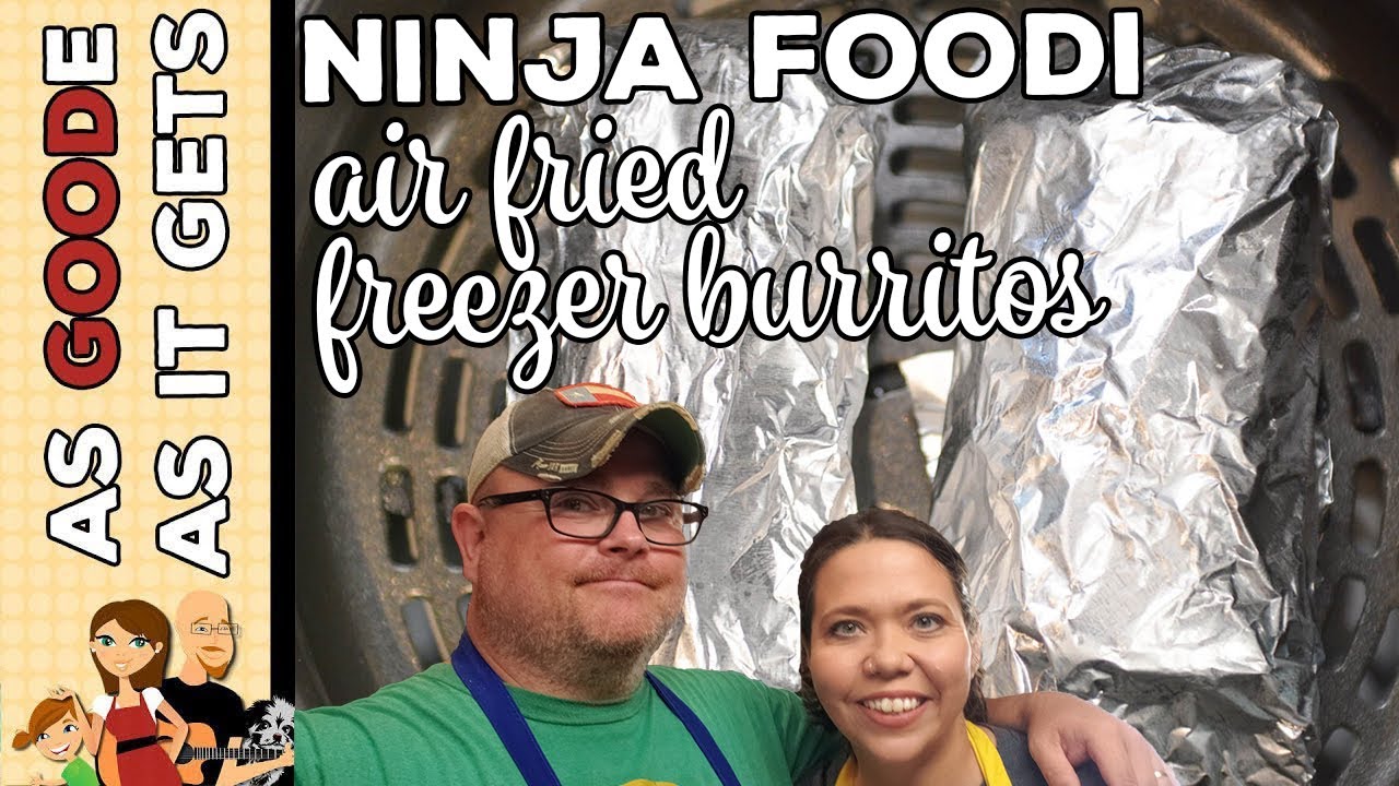 Ninja Foodi Air Fried Burritos YouTube