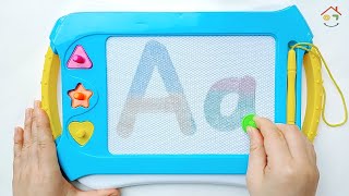 [알파벳놀이] Alphabet song 들으며 알파벳 대문자 소문자 쓰기 | 알파벳동요 | 알파벳송 | ABC Song | abcd