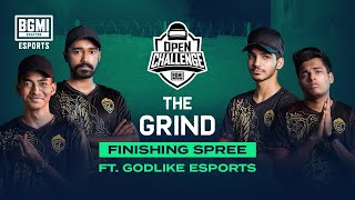 Finishing spree ft. GODLIKE ESPORTS | BEST MOMENTS | BMOC - THE GRIND DAY 4