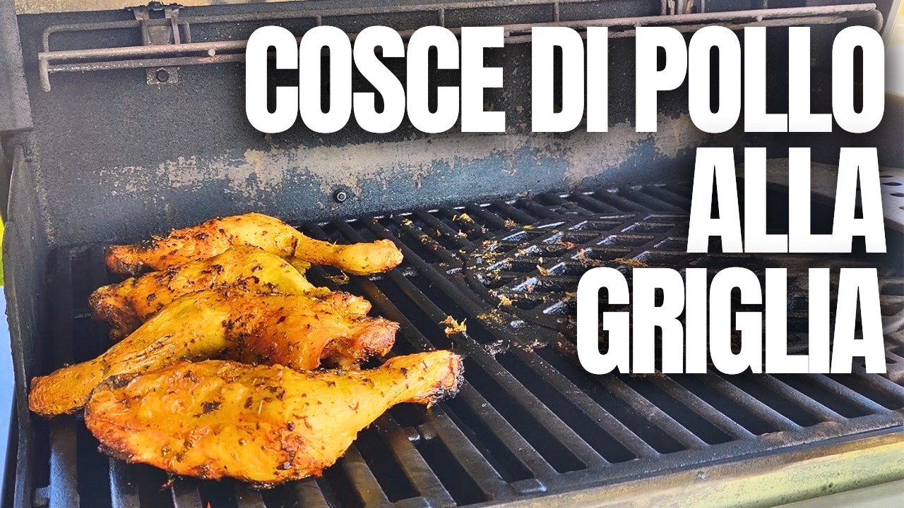 🔥 COSCE DI POLLO ALLA GRIGLIA: Il Segreto per una Pelle CROCCANTISSIMA (Affumicatura Facile)