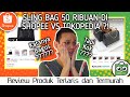 Review Jujur TAS CANTIK NAN MEWAH cuma 50 ribuan di Tokopedia VS Shopee | VIX Tv Termurah Terlaris