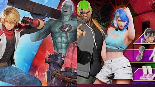 New Items In The Tekken Shop & Battle Pass  (T6 Leo/T5 Bryan)