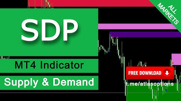 SDP Indicator – Supply and Demand Trading - MT4 Indicator – Forex Trading