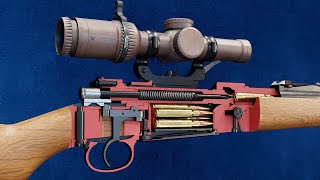 How a Mauser M98 Rifle Works!