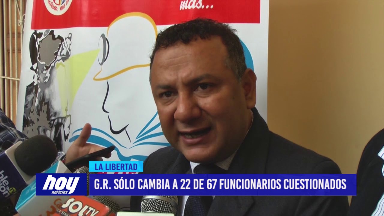 videos peruanos comicos Gobierno Regional cambia a 22 de 67 funcionarios cuestionados